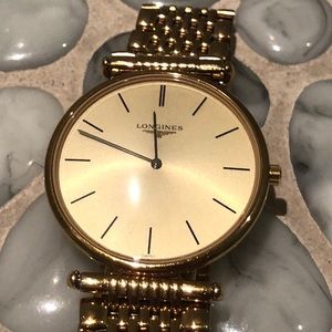 Longines la Classique de Longines mens gold watch